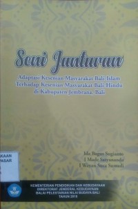 Image of Seni janturan:adaptasi kesenian masyarakat bali-islam terhadap kesenian masyarakat bali-hindu di kabupaten jembrana, bali